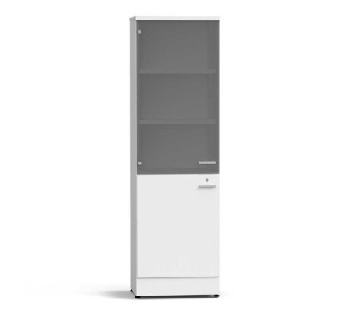 Шкаф для посуды 600х500х2000 мм белый Шкаф для посуды 600х500х2000 мм белый