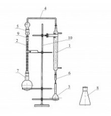 Установка для перегонки этилового спирта (эскиз 1-118)