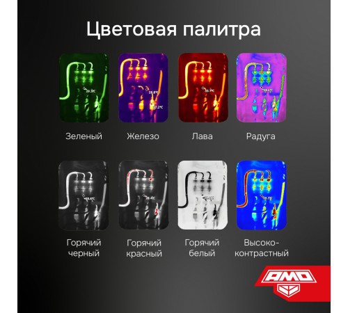 Комплект тепловизора AMO T820 с поверкой и контактного термометра AMO T105 Комплект тепловизора AMO T820 с поверкой и контактного термометра AMO T105