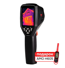 Комплект тепловизора AMO T830 с поверкой и термогигрометра AMO H605