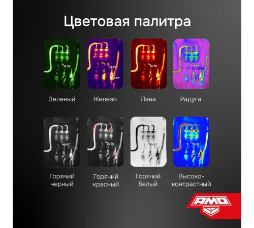 Комплект тепловизора AMO T830 с поверкой и термогигрометра AMO H605 Комплект тепловизора AMO T830 с поверкой и термогигрометра AMO H605